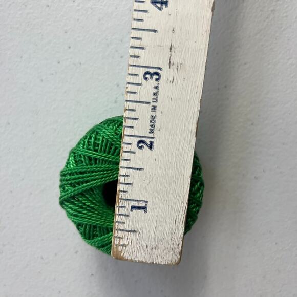 Coats & Clark's Thread Pearl Cotton Size 5 11 Rolls Of 50 Yards Hunter's Green - Picture 6 of 8